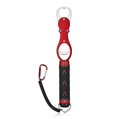 

Fishing Lip Grip Grabber with Weight Scale Lure Fishing Pliers Aluminum Alloy Fish Lip Gripper Grip Set Carp Fishing Tackle Tool E
