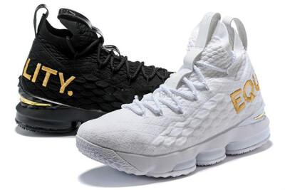 

2018 New Arrival XV 15 EQUALITY Black White Basketball Shoes for Men AAA quality What the High 15s EP Sports Training Sneakers Si