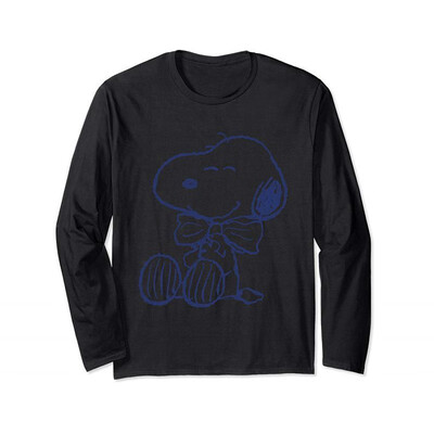 

fancy Snoopy bow Long Sleeve T-shirt