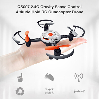 

QS007 24G Gravity Sense Control Altitude Hold RC Quadcopter Drone