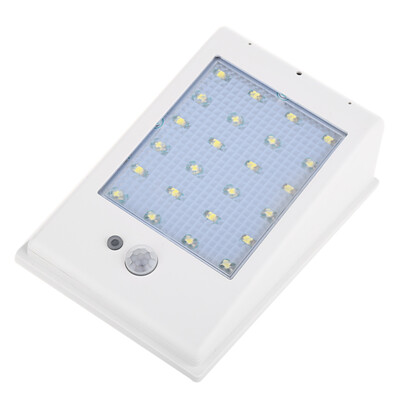 

Outdoor 24 LEDs Solar Powered Motion Sensor Light Waterproof Wall Lamp for Path Garden