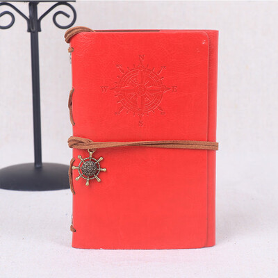 

Retro Tie Office Business Artificial Leather Student Travel Gift Journal Diary Notebook