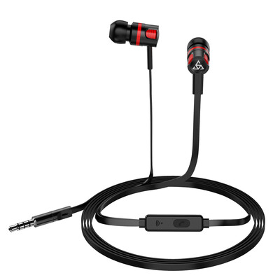 

PTM Wired In-ear Earphones Stereo Gaming Headset Headphones with In-line Control & Microphone for PSP iPhone iPad Android Smartpho