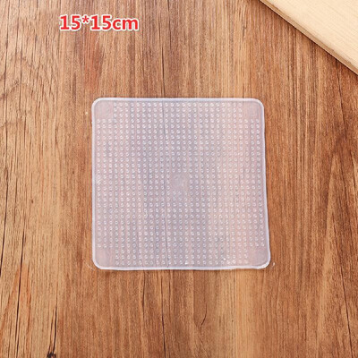 

Reusable Silicone Caps Food Keeping Stretch Wrap Seal Film Bowl Cover Home Storage Organization Kitchen Tools 3 Sizes