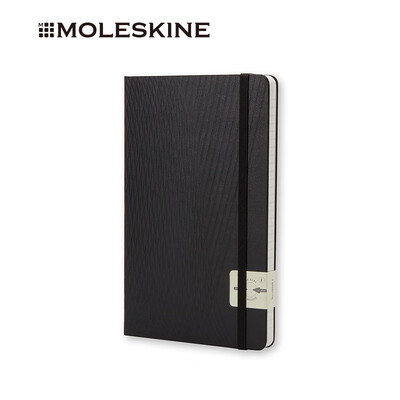 

MOLESKINE Smart Notepad Stationery Business Office Hard Surface Notebook Livescribe Black 1