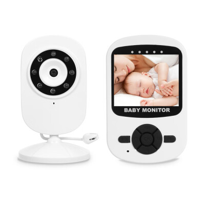 

24GHz Wireless Digital Baby Monitor with 24in LCD Display Two Way Talk Temperature Monitoring 3 Lullabies for Baby Safety & Secu