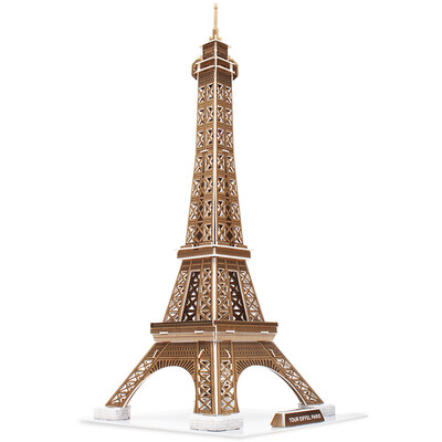

CubicFun Assembling Toy Model 3D Puzzle Assembly Model 3d Puzzle DIY Fighting Block Building Model Eiffel Tower C044h