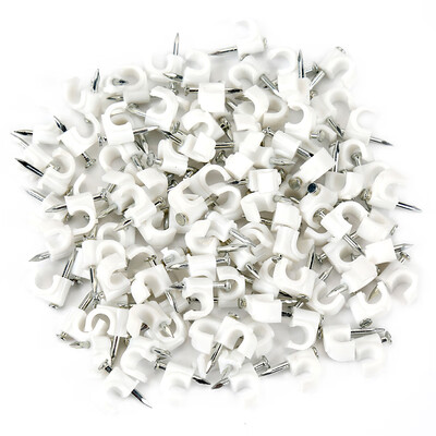 

SANTO round steel nail line card wire network cable card tube fixed line nail line card 6mm 100 only 0006