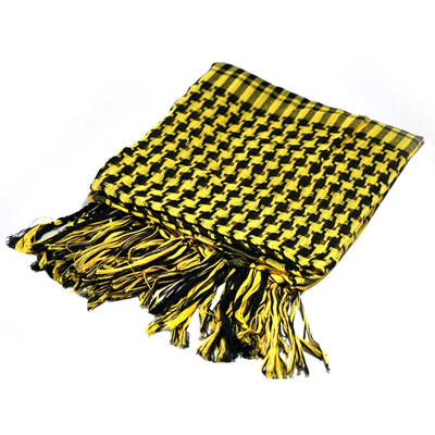 

Windproof Mili-tary Arabian Shemagh Desert He-ad Neck Scarf Cover Fringed Shawl Muffler Outdoor Arab Wrap Mask