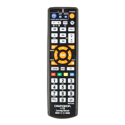 

chunghop L336 copy smart tv remote control with Learn function for TV CBL DVD SAT 3 in 1 controller