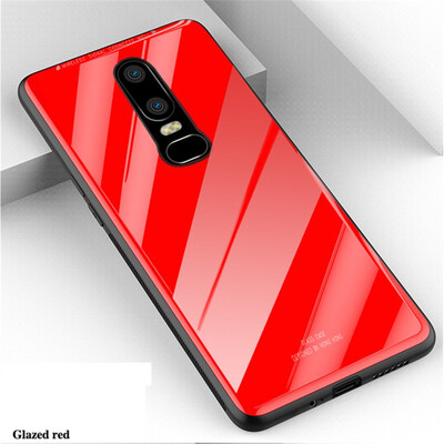 

Goowiiz Phone Case For Xiaomi Mi 88 Se8 Pro8 LitePocoPhone F1Poco F1 Luxury Fashion Tempered Glass Slim Cover Soft edge