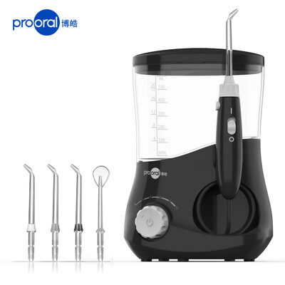 

Prooral red teeth tooth washer water floss tooth cleaner non-electric toothbrush home desktop 5102 psychedelic black