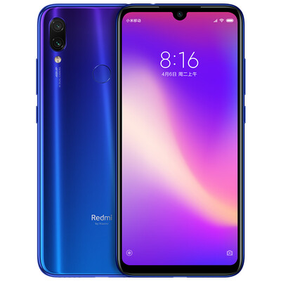 

Chinese version Redmi Note7Pro AI double camera 6GB128GB Dream blue full Netcom 4G