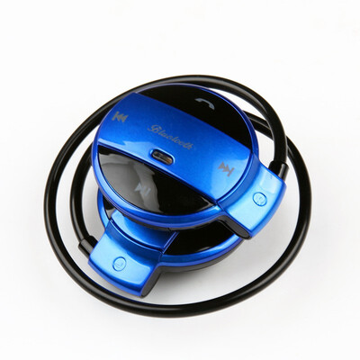 

Wireless Bluetooth earphones Stereo Foldable mini Neckband Portable Noise Reduction TF card earphone FM With Mic For phone