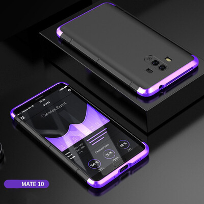 

For Huawei Mate10 Case Luxury 360 Full Protection 3in1 Aluminum Metal PC Hard Hybrid Slim Back Cover For Huawei Mate 10 Pro Case