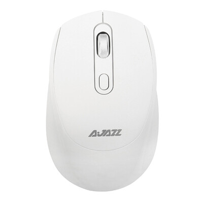 

Black Jue AJAZZ 120i wireless mouse white stylish compact portable office mouse boys&girls computer notebook wireless office mouse to make a single