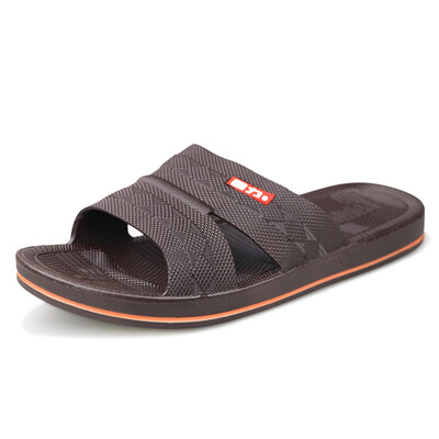 

Warrior home leisure bathroom outdoor beach sandals&slippers male 3522 brown 40