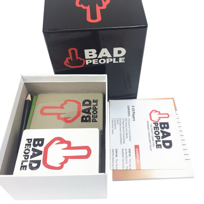 

Adult Party Cards Funny Board Game Bad People You Probably Shouldnt Play