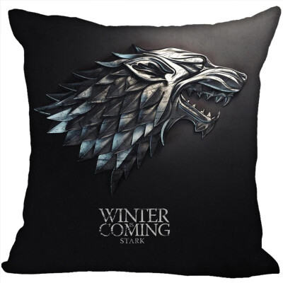 

Game Of Thrones Hot Sale Pillow Case High Quality New Years Pillowcase Decorative Pillow Cover For Wedding Decorative Christmas 35x35CM