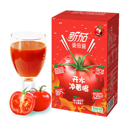 

New eggplant ketchup without adding pure jam can be brewed into 1 box 7 packs 30g