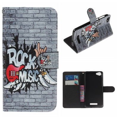 

MOONCASE Wiko Lenny3 Max Painted Pattern Holster - Rock