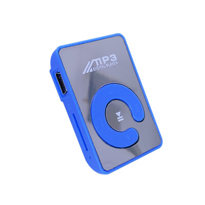 

Mini Mirror Clip MP3 Player Portable Fashion Sport USB Digital Music Player Micro SD TF Card Media Player