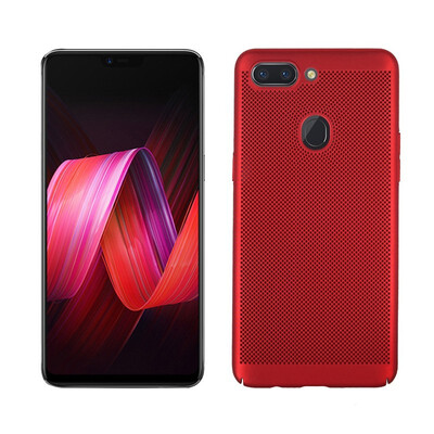 

Goowiiz Phone Case For Oppo R15R15 DreamF7A3A5A83A1 Full Protection Slim Hard PC Breathable Grid Back Cover