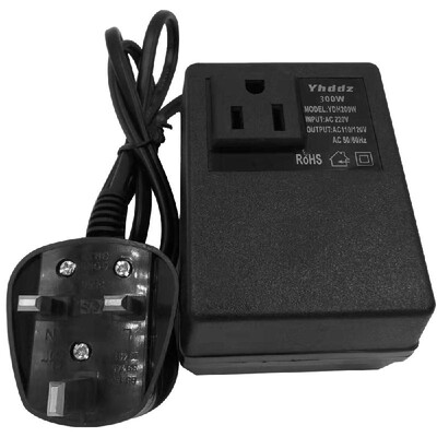 

Intelligent Efficient Household 300W AC 220V To 110V Step Down Transformer Travel Power Adapter Voltage Converter