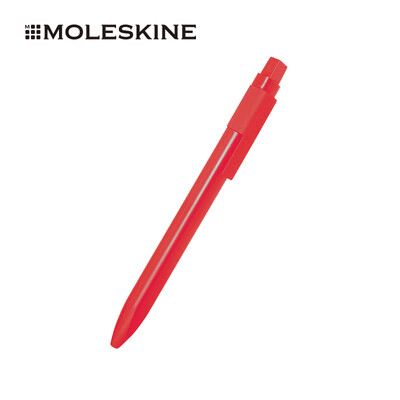 

MOLESKINE Classic Ballpoint Pen 10mm Office Learning Stationery Writing Press-type Retractable Two-go Series Rouge Red Glue 1978