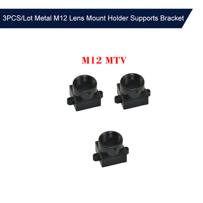 

3PCSLot Metal M12 Lens Mount Holder MTV Lens Holder Support Spacing Bracket CCTV Security Camera Board Module Screw Adapter Conne