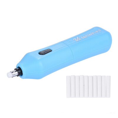 

Portable Electric Eraser Kit with 10pcs Rubber Refills Battery Operated for Student Artist Learning Drawing School Art Supplies Pi