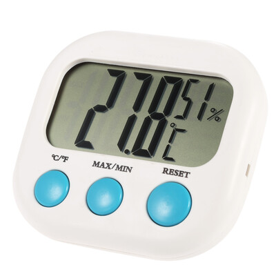 

°C°F Indoor Mini Digital Temperature Humidity Meter Thermometer Hygrometer Maximum Minimum Value Display