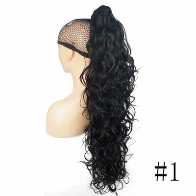 

StrongBeauty Long Curly Claw Clip Ponytail Hairpiece Hair Extensions 32 inch Synthetic Heat Resistant Fiber