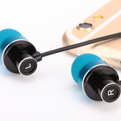 

In-ear headphones universal abingo Abing song A400i metal phone in-ear headphones cross-border dedicated