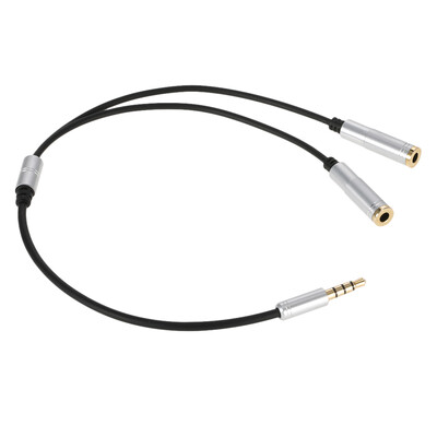 

35mm Audio Splitter Cable AUX Stereo 1 Male to 2 Female Headphone Extension Cable Adapter for Smart Phone Tablet PC Laptop other