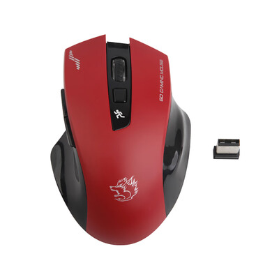 

JSF-18 Wireless Mouse Portable Mice 24G 3 Adjustable DPI 1600DPI 24GHz Game Mouse
