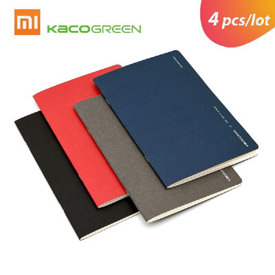 

4pcslot Xiaomi Kaco Paper Notebook Diary Notepad Gift for Business Office Meeting School Stationery