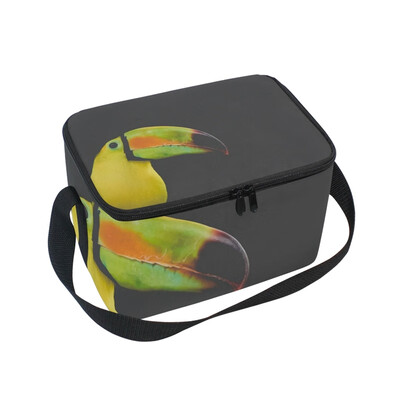 

ALAZA Lunch Box Animal Beautiful Belize Insulated Lunch Bag Large Cooler Tote Bagfor Men Women