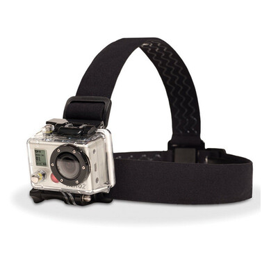 

Elastic adjustable harness head mount strap for GoPro HD Hero 1234567 SJCAM Accessories Action Camera black
