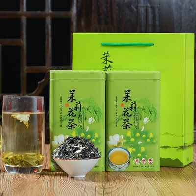 

2019 New Tea Super High-grade Jasmine Tea Green Tea Health Tea 125g 250g Delicate Canned