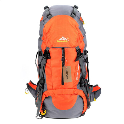 

45L5L Outdoor Hiking Trekking Polyester Cloth rucksack Camping Travel Backpack with Rain Cover 236 118 79in