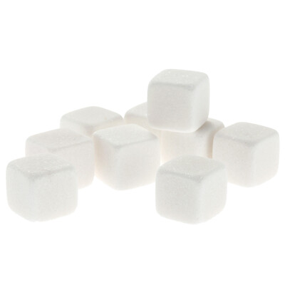 

Anself 9pcs 18mm Whisky Ice Stones Drinks Cooler Cubes Beer Rocks Granite with Pouch