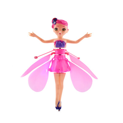 

Electronic Flying Baby Dolls Toys Flying Fairy Doll Infrared Induction Control for Girls Birthday Present Christmas Gift