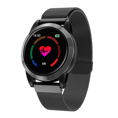 

Smart Watch R15 Men Android IOS Smartband Heart Rate Fitness Bracelet Sleep Monitor Fitness Tracker Color Screen Round Wristband