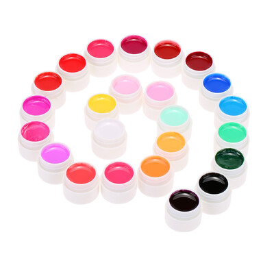 

Anself 12pcs Mix Pure Colors UV Nail Gel Polish Extension Professional UV Gel Set Builder Gel for Nail Varnish Nail Art Decoration