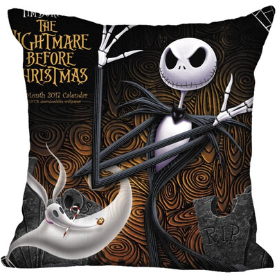 

Nightmare Before Christmas Hot Sale Pillow Case High Quality New Years Pillowcase Decorative Pillow Cover For Wedding Decorative
