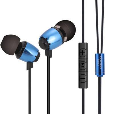 

Abingo in-ear mobile phone headset universal metal with wire headset S600i Amazon cross-border exclusive