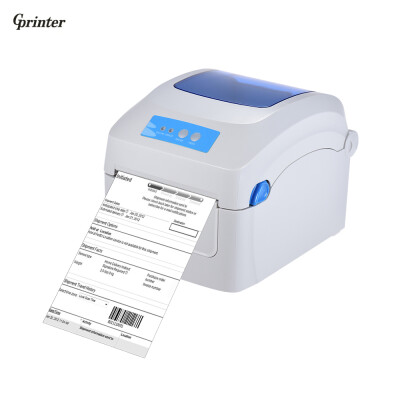 

Gprinter GP-1324D Thermal Printer 1D 2D QR Barcode Label Address E-Waybill Printing 8inch Fast Speed 20-118mm Width with External