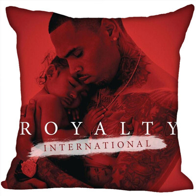 

Chris Brown Hot Sale Pillow Case High Quality New Years Pillowcase Decorative Pillow Cover For Wedding Decorative Christmas