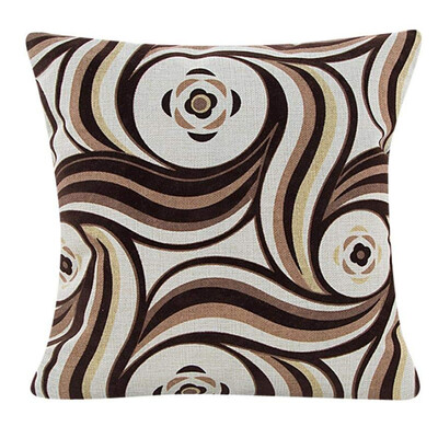 

UpperX Flower Pillow Case Cushion Cover Geometric Patterns Decorative Design Throw Pillow Cover Pillow Case for Sofa Couch 45x45cm